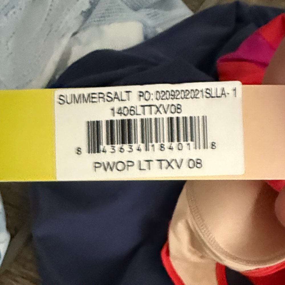 Summersalt Pink and Orange One-Piece Swimsuit - Picture 5 of 5